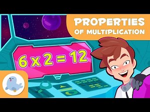 PROPERTIES of MULTIPLICATION 🚀❌ Math for Kids ✨
