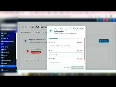 eTermin Action Automation for Workflows: Complete Setup Tutorial