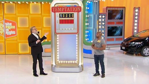 We can resist everything except for Temptation. Shout out to Shaun's daughter, helping him make sound decisions from a distance! | The Price Is Right