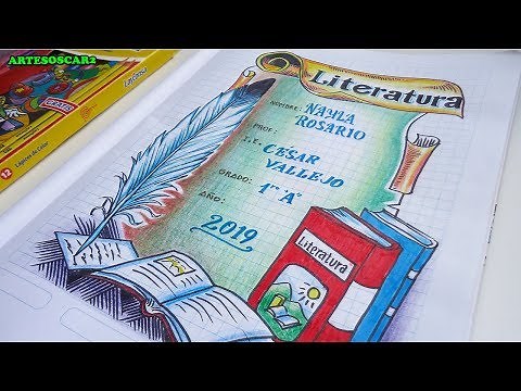 CARATULAS PARA CUADERNOS DE LITERATURA Caratulas para lenguaje y literatura