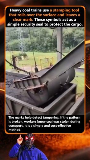 Why Coal Trains Get Stamped Before Every Journey