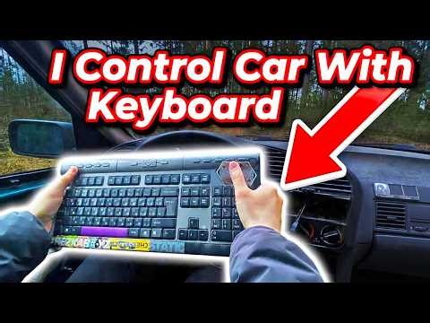There's a keyboard instead of a steering wheel. Will the car drive ?
