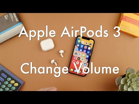 How to Change Volume on the Apple AirPods 3 || Apple Airpods 3