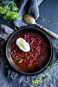 Easy Vegetarian Borscht Recipe (Stovetop   Instant Pot Method)