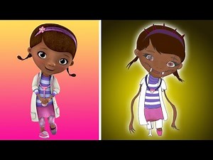 Doc McStuffins Characters Horror Version And Creepypasta | Speed Drawing Art