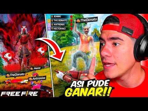 JUGADOR CON MUCHAS KILLS NOS BAJA A TODOS Y VEAN COMO PUDIMOS GANAR EN FREE FIRE - TheDonato Live