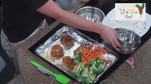 Sponsored Content: Jr Chef Holiday Edition: Roasted Chicken and Vegetables