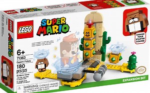 乐高 超级马里奥 71363 沙漠刺球丸子拓展关卡 速组评测