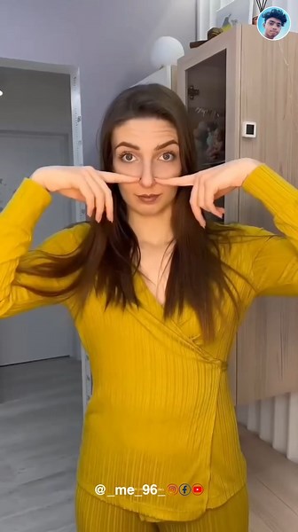 Brasil Song. Amazing Finger 👃 Nose Magic Tricks work 🤯💯 #shorts #song #magic #trending