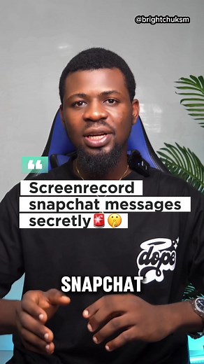 How to Secretly Screen Record Messages on Snapchat