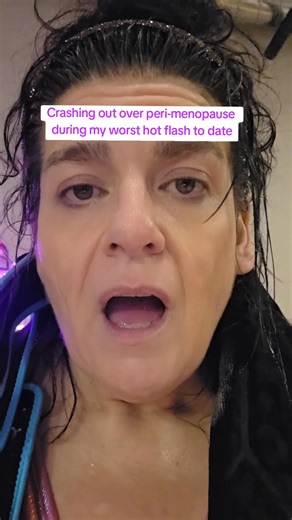 Carrie Ann on Instagram: "What if a hot flash like this happens in public? #hotflashes #hotflash #perimenopause #womenshealth"