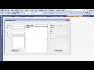Clinic Management System In C# - Part 9 - Admin Panel