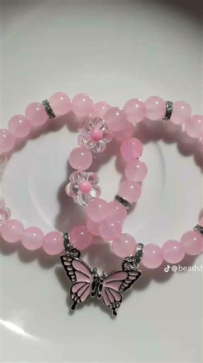 Diy Butterfly 🦋 beaded bracelets ( Handmade beaded bracelets idea 💡)#viral