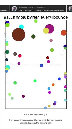 [FNaF: Help Wanted 2 Music] Doomsday Ride (Moon's Carousel) (Musical Ball Simulation)