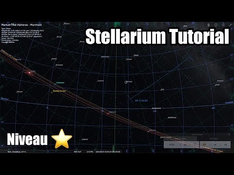 First steps in Stellarium