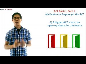 ACT Test Prep Strategies, Part 1 - Just How Important Is Your ACT Score?