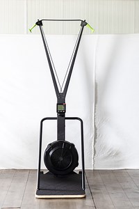 [Hot Item] Cross Fitness Equipment Wind Resistance Trainer Cardio Exercise Machine Air Ski Fitness Machine