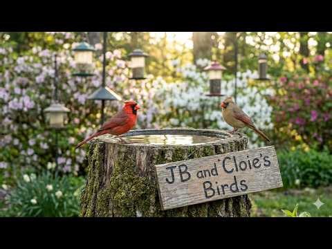 LIVE 🔴 Tuesday North Georgia Bird Cam Window to Nature 🦋🦊🐦🐾🌿 | 51 Species Confirmed