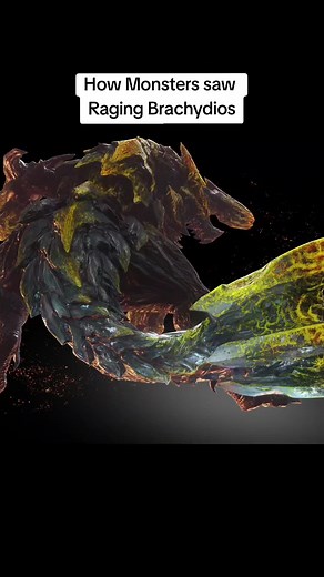 Encounter with Raging Brachydios in Monster Hunter World