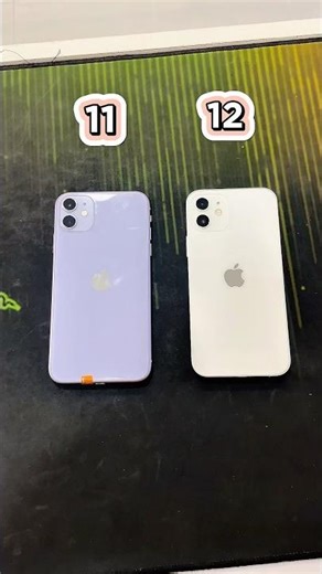 iPhone 11 Vs iPhone 12 || Reboot Up Speed Test! #shorts