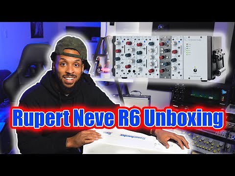 500 Series Chassis Unboxing | Rupert Neve Designs R6