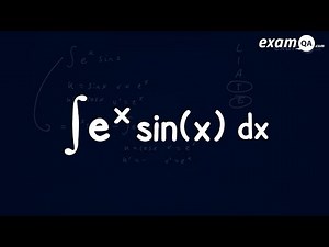 Integral of e^(x)sin(x) - Using Integration By Parts