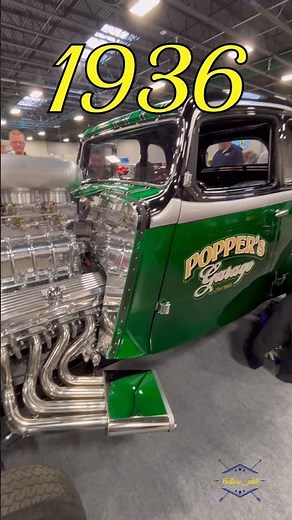 This 1936 hot rod is absolutely wild #vintage #custom #cars