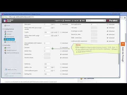 How to create a Hosting account in your Plesk Control Panel | ResellerClub Tutorial