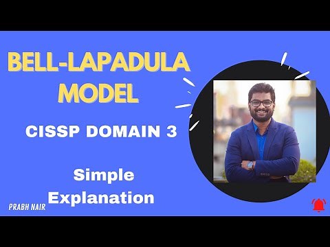 Bell–LaPadula model CISSP Simple Explanation