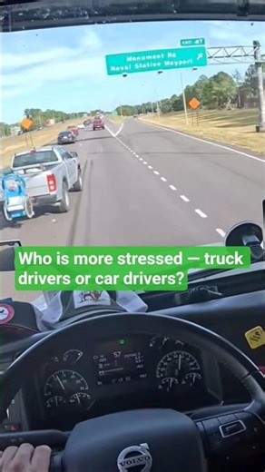 Small Car vs Semi Truck – Timing Matters #shorts