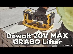 Dewalt 20V MAX* GRABO Lifter - DCE592