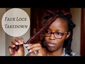 HOW TO UNDO FAUX LOCS SAFELY (Without Cutting Hair) | Faux Loc Tips And Tricks