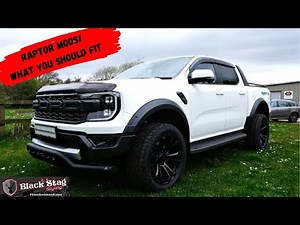 Modified Ford Ranger Raptor 2024 NEW SHAPE, What MODS and Accessories To Fit