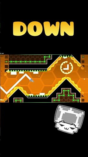 How to Beat Level Blast Processing Tutorial for Geometry Dash #shorts