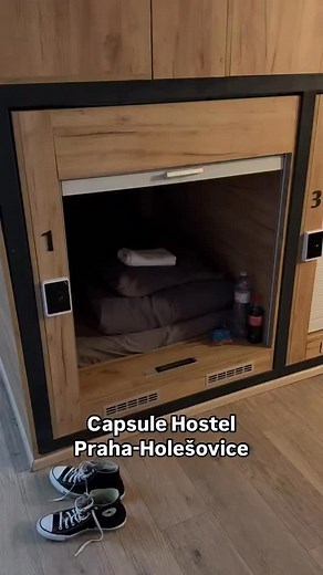 39K views · 778 reactions | Capsule Hostel Praha. Tak co, spali byste tady?  Capsule Hostel Prague ‍♂️ #hostel #capsulehostel #capsulehostelpraha #capsulehostelprague #kapslovyhotek #capsulehotel #capsulehotelprague #prague #praga #prag #прага #cesko #czechia #česko #praguecity #czechrepublic | Prahama.cz | Facebook