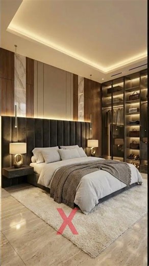 Luxury Bedroom Design Ideas 💡 Modern Modular Bedroom #cozyhome #bedroomdesign #shorts