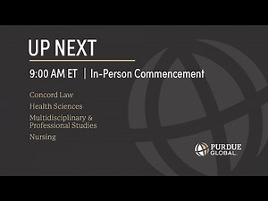 Purdue Global October 2023 In-Person Commencement | Ceremony I