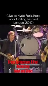 2.4K views · 75 reactions | Bruce Springsteen & Paul McCartney Twist...