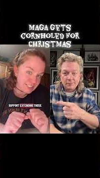 MAGA gets cornholed for Christmas #duet #maga #snapbenefits #food #hunger #republicans #redstates