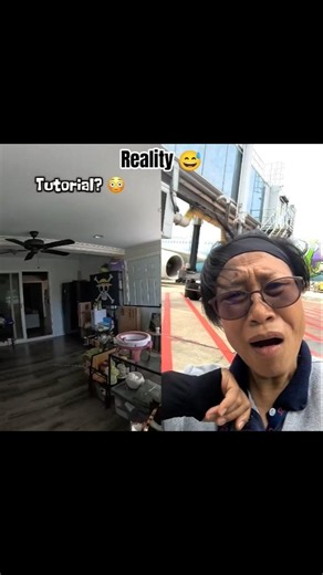 Tutorial VS Reality 🤔🤪 #lifeisbutadream #highlights