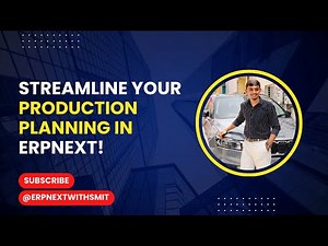 How To Create Production Order in ERPNext!