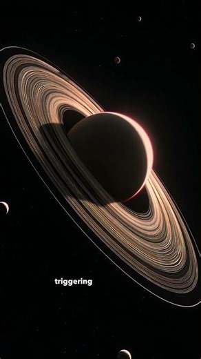 A Moon Collision May Have Built Saturn’s Rings — And Scientists Just Discovered It #shorts