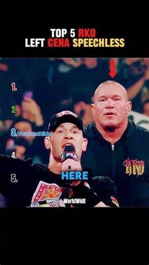 Randy Orton HUMILIATED John Cena With These Promo RKOs 🐍 #wwe #shorts