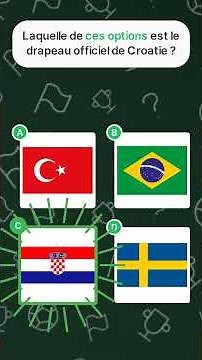 ⚽ Test Drapeaux Coupe du Monde 2026 – Connais-tu les 48 équipes ?