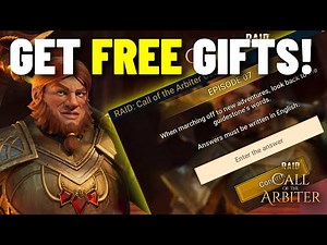 ✨ FREE Rewards For ALL! PROMO CODE Ep:7 Gnut #CalloftheArbiter ✨ • RAID Shadow Legends