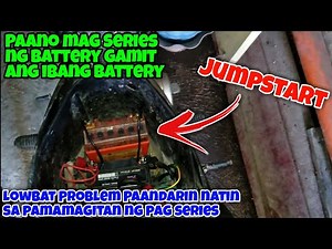 PAANO MAG SERIES NG BATTERY PARA MAPAANDAR ANG MOTOR