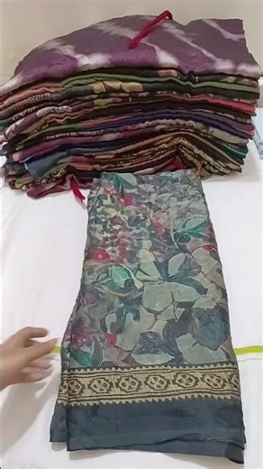 Unboxing Lot No. 95 Rangoli silk cut sarees WhatsApp 63810 33510 #Rangolisilk #cutsarees #asttrends