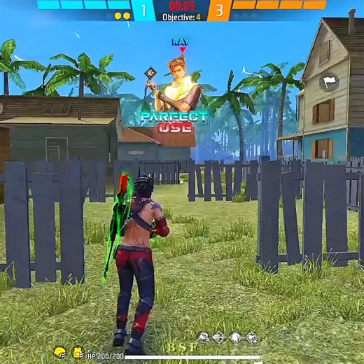 Perfect Use this ray Character☠️💯#freefire#newcharacter #freefirehighlights #b2k