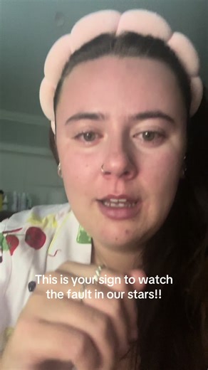 This is your sign to watch the fault in our stars …🥹 #faultinourstars