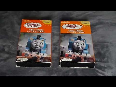 Thomas and Friends Home Media Reviews Episode 7.2 - Trust Thomas VHS from Time Life